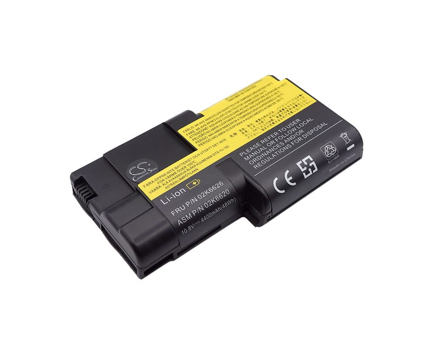 Udskiftning af bærbar batteri 4400mAh