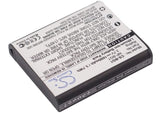 Batería de cámara digital Blu-Basic 3.7V 1000mAh Li-ion para Sony