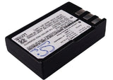 Batterie d'appareil photo numérique blu-basic 7.4v 1000mah li-ion pour nikon