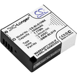 Remplacement de la batterie de l'appareil photo numérique 7.4V 1050mAh Li-ion pour Panasonic