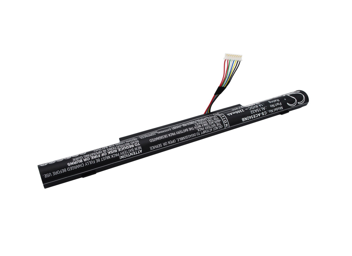 Replacement laptop accu 1600mah