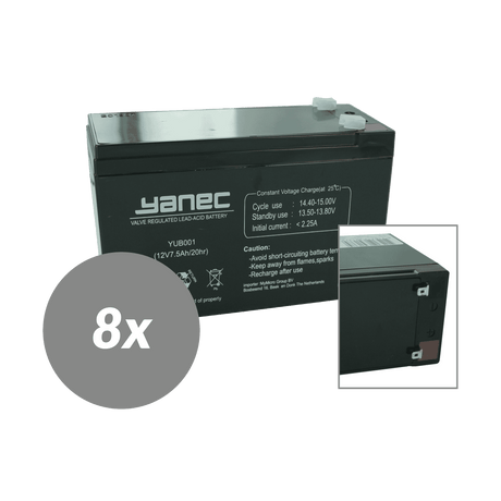 Kit de remplacement de batterie Yanec UPS rbc12 (hors câbles)