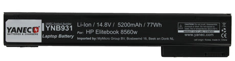 Batterie d'ordinateur portable Yanec 5200mAh