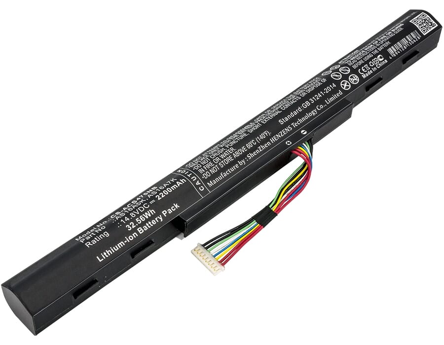 Udskiftning af bærbar batteri 2200 mAh