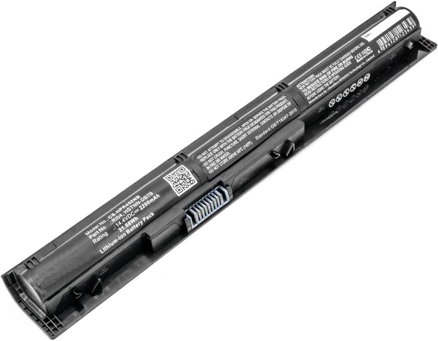 Batería de laptop de reemplazo 2200 mAh