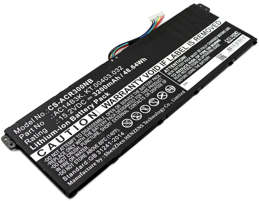 Acer Batterie d'ordinateur portable 3200mAh