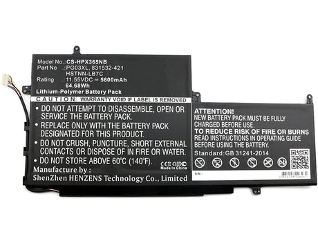 Ersatz Laptop Batterie 5600Mah