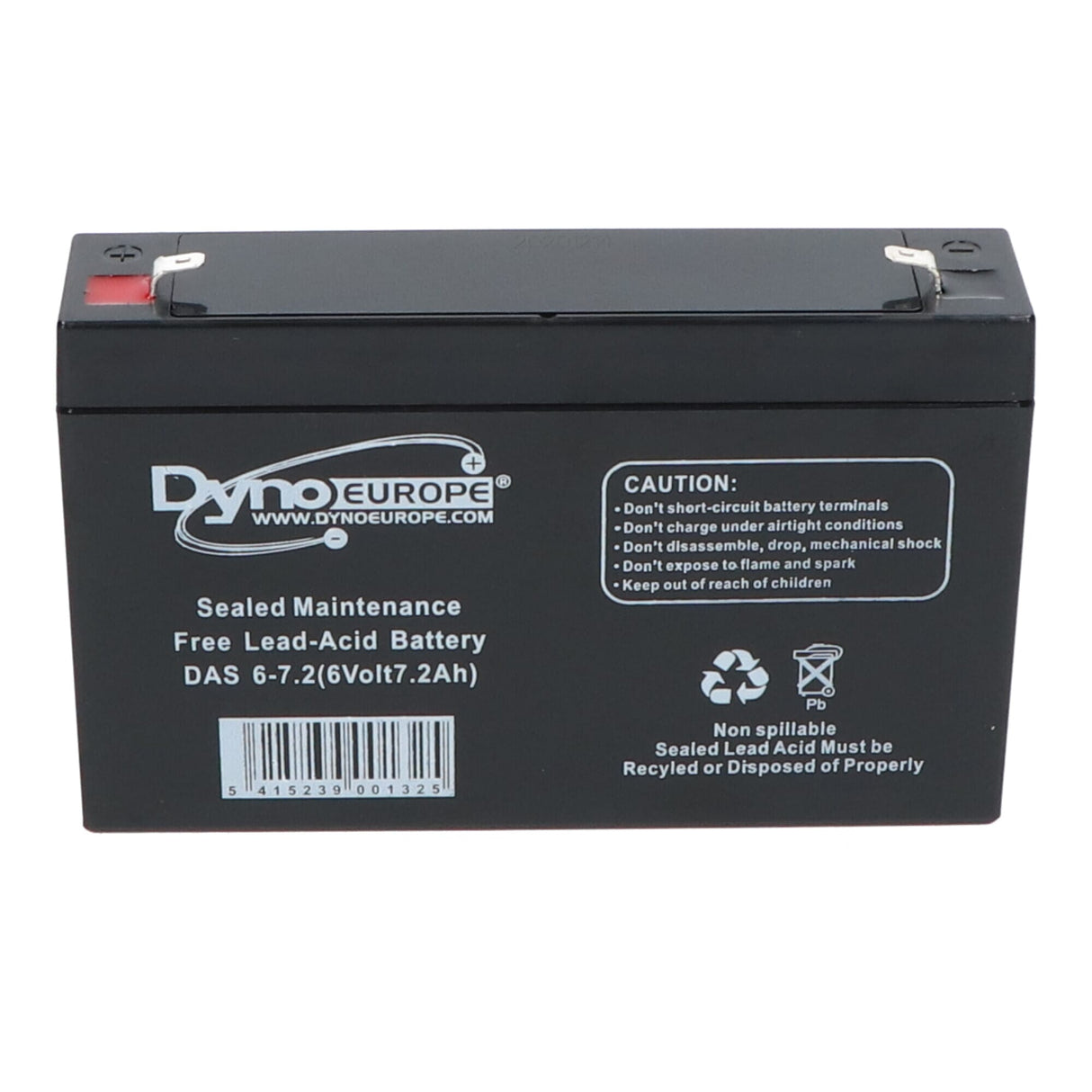 Dyno europe batterie au plomb dyno 6v 7,2ah