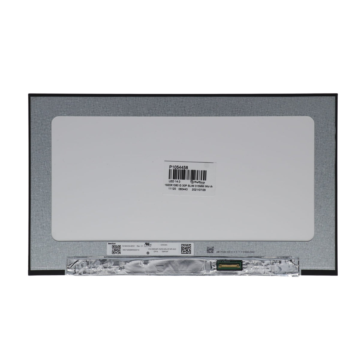 Écran LCD 14,0 pouces 1920x1080 mat 30 broches EDP