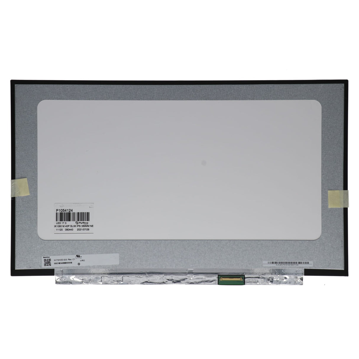 Écran LCD 17,3 pouces 1920x1080 mat 40pin EDP, IPS, 144Hz