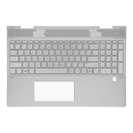 Clavier d'ordinateur portable HP Qwerty US + HOVER TOP - Silver