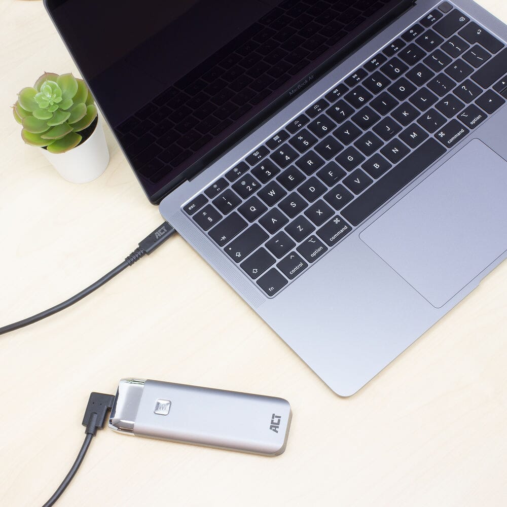 Câble USB acte ac7407 noir 2 m