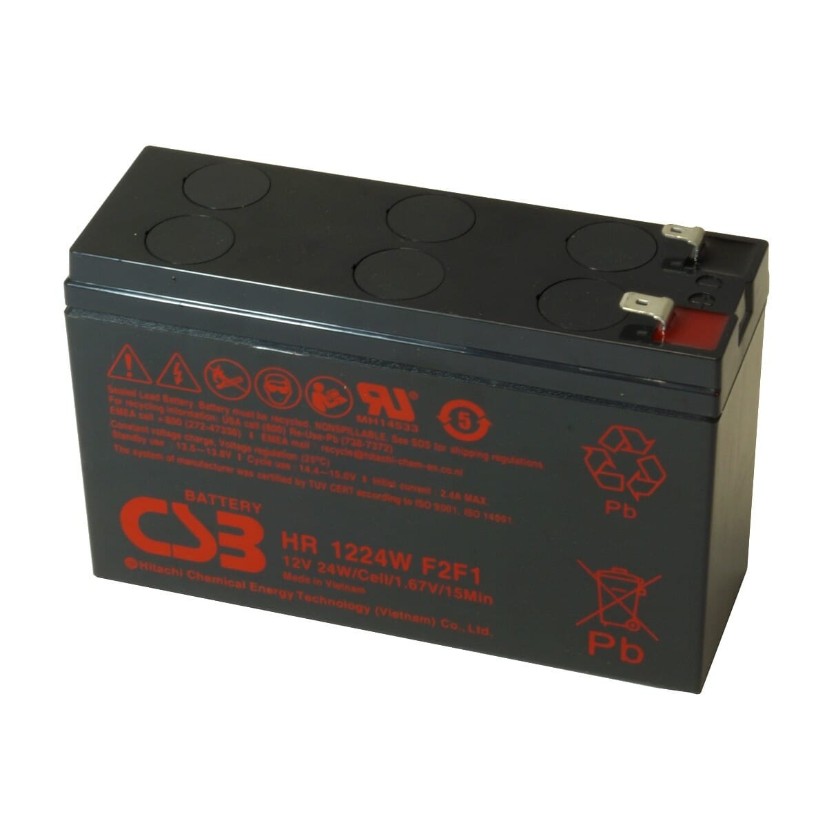 Kit de remplacement de batterie UPS Csb rbc106