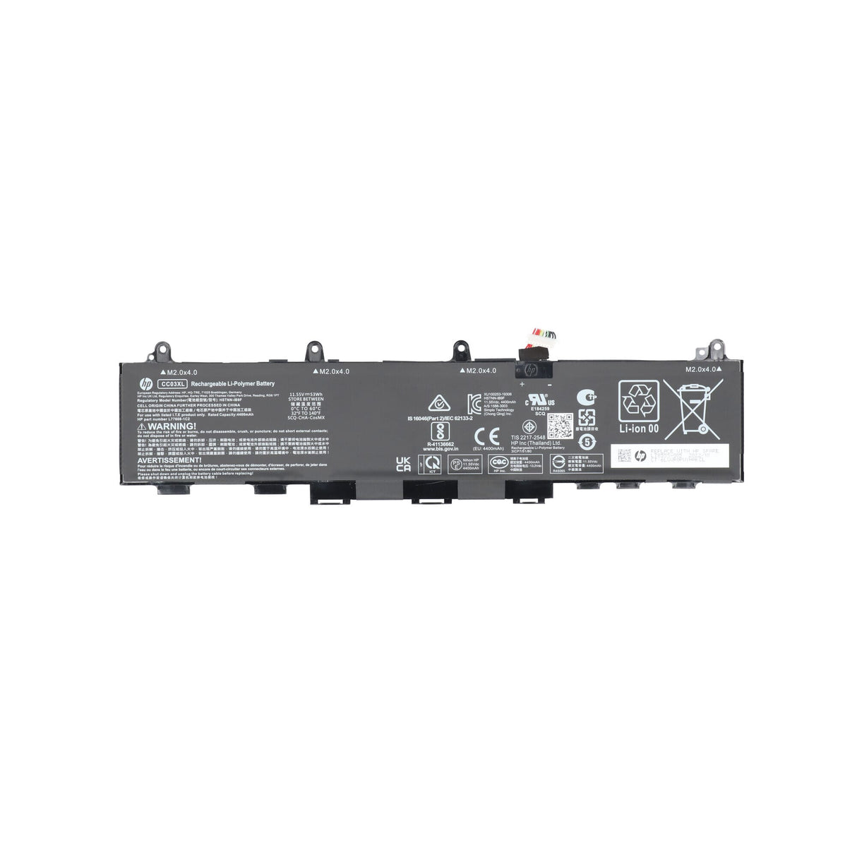 Batterie d'ordinateur portable HP 4400 mAh