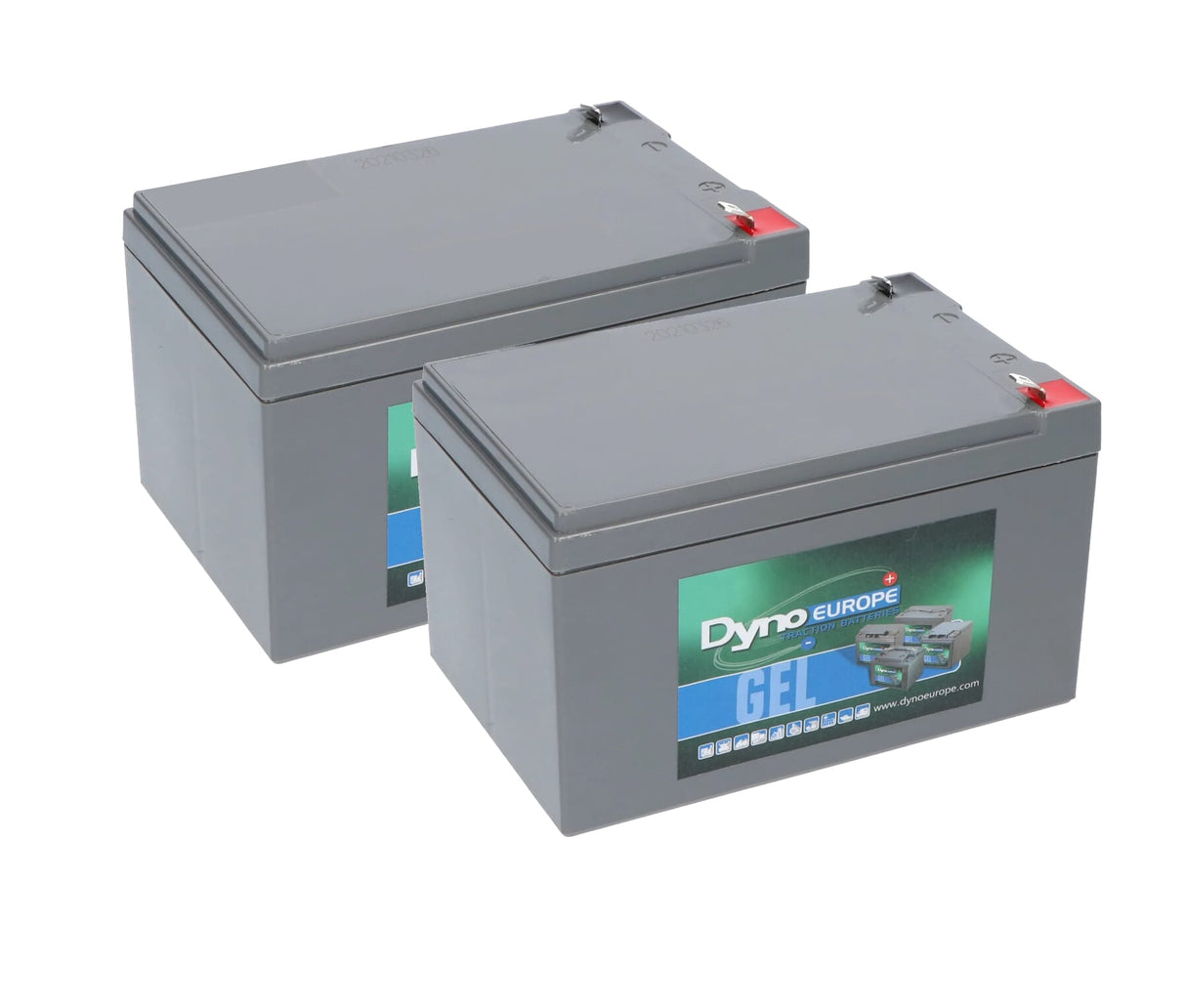 Kit de remplacement de batterie Dyno gel 12v 12ah (hors câbles)