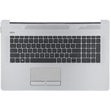 Clavier d'ordinateur portable HP Qwerty US + HOVER TOP, rétro-éclairé (Odd)