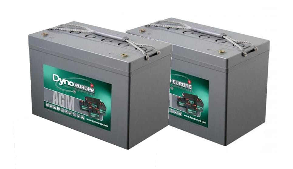 Dyno europe dyno agm batterie 12v 99ah kit de remplacement (hors câbles)