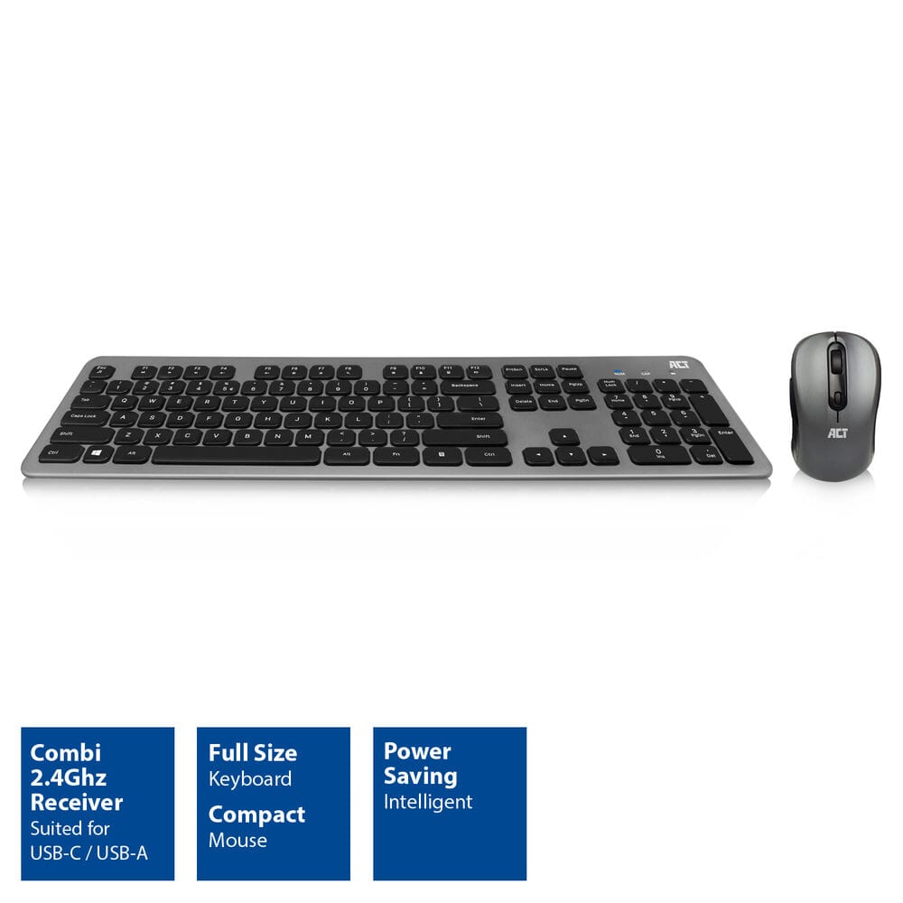 ACT ENREGISTRÉE SEFFICANT avec clavier et souris (Qwerty US Layout)
