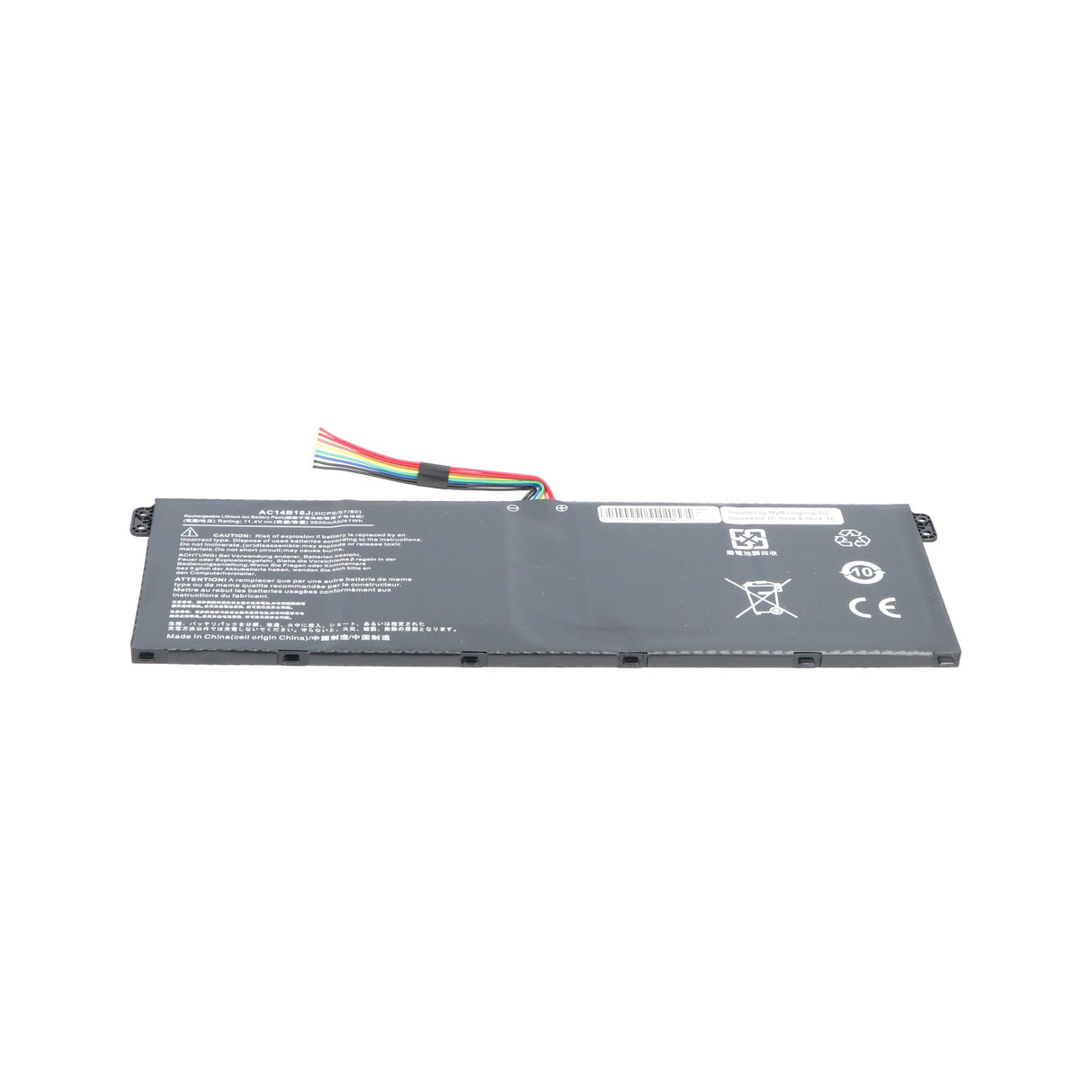 Pièces de remplacement Batterie d'ordinateur portable 3600mAh