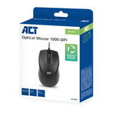 Souris optique filaire pleine grandeur Act 1000 dpi, clic silencieux