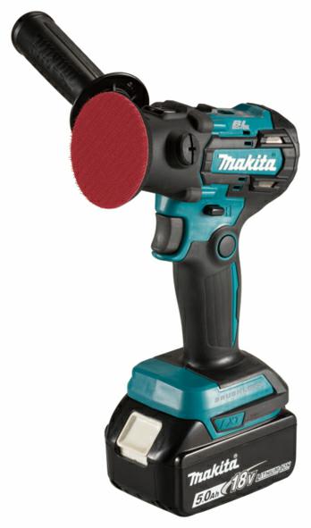 Makita dpv300rtj ponceuse-polisseuse à batterie 18v 5.0ah en mbox