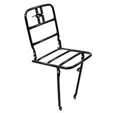 Carrière avant 28 pouces en aluminium noir
