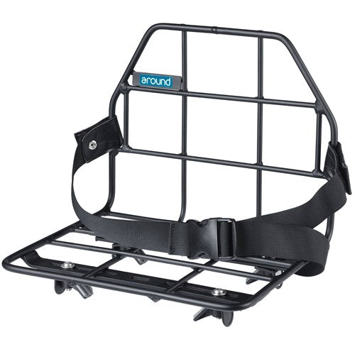 Autour du support d'extension du porte-bagages incl. système de fixation - noir