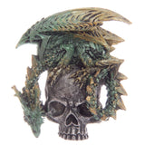 Aimant gothique de crâne de dragon