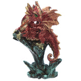 Dragon cauchemar enchanté - mini cristal de roche