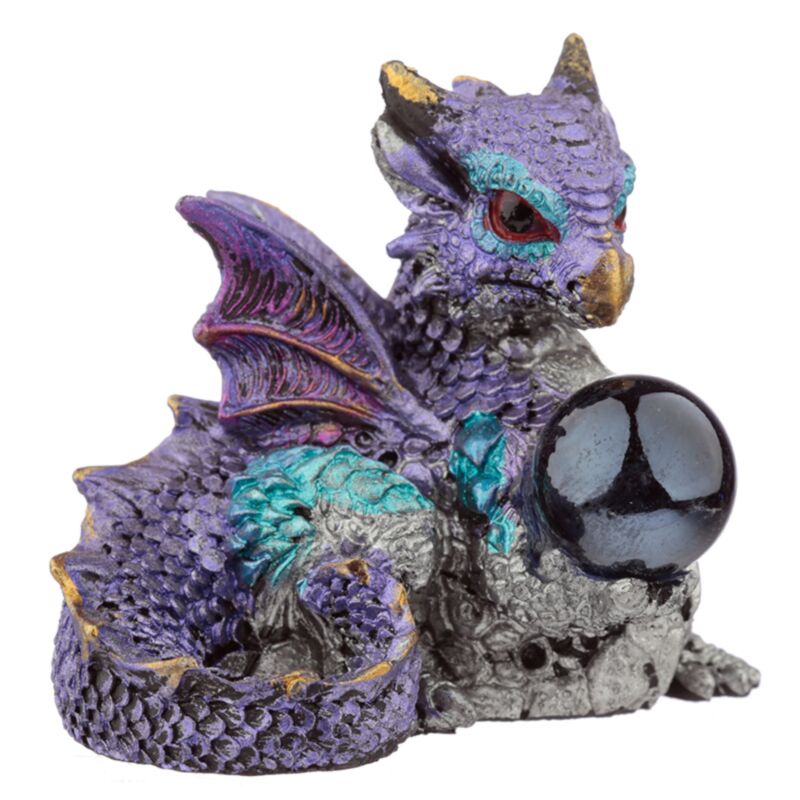 Dragon d'éléments avec sphère qui voit tout