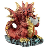 Éléments dragon mère avec jeunes
