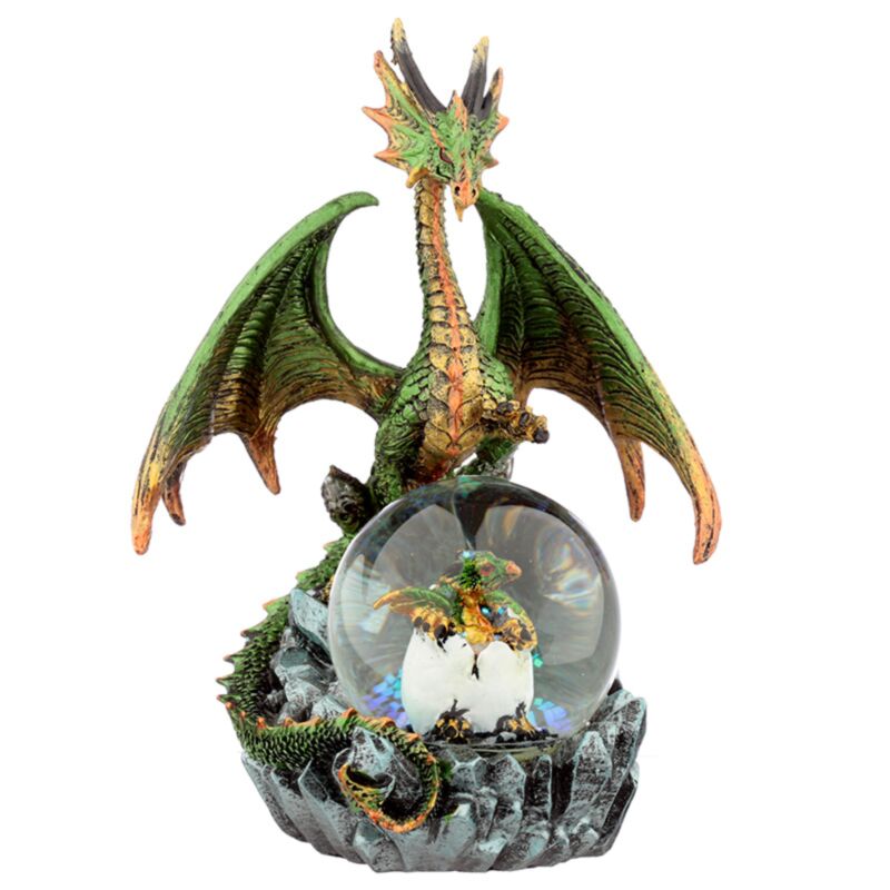 Boule à neige dragon boule de cristal légendes sombres