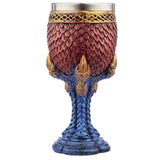 Calice décoratif en écailles de griffe de dragon