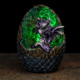 Oeuf en cristal LED bébé dragon Elements