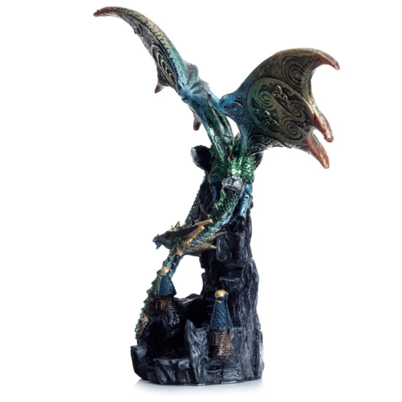 Ailes de légendes sombres du dragon gardien magique
