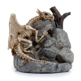 Porte-encens à reflux de crâne de dragon, ombres des ténèbres