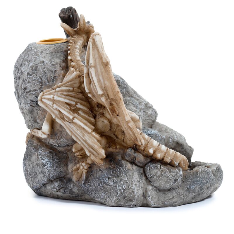Porte-encens à reflux de crâne de dragon, ombres des ténèbres
