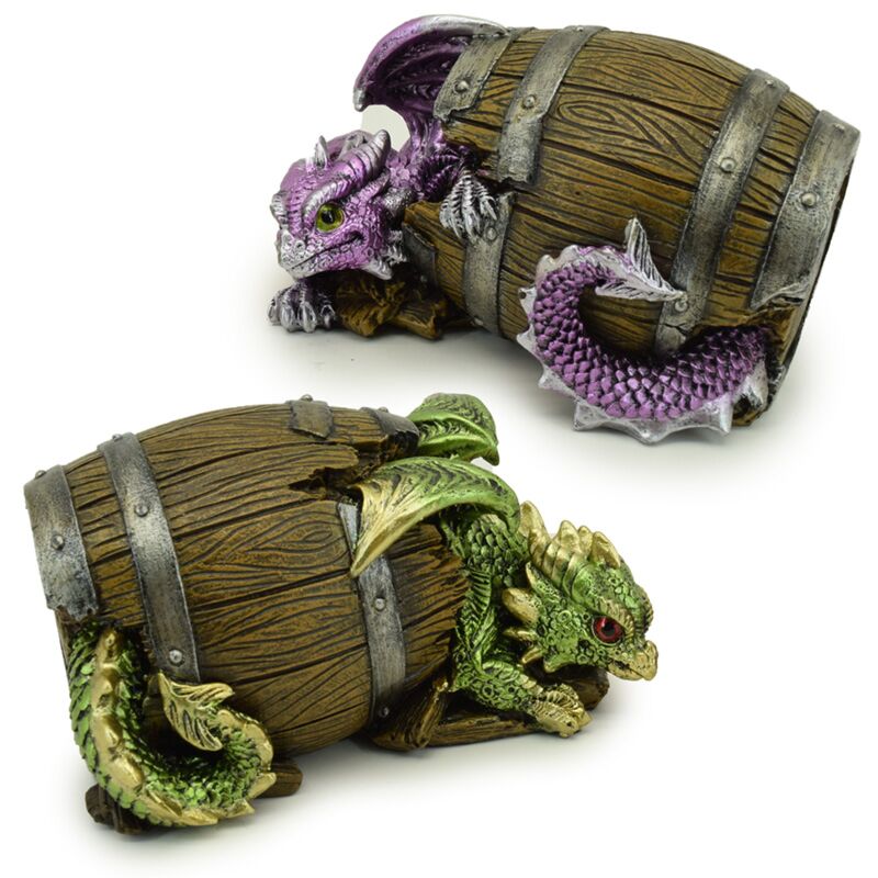 Éléments bébé dragon en baril