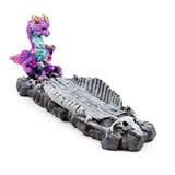 Porte-encens Elements bébé dragon squelette