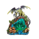 Fais de beaux rêves bébé dragon led grotte de cristal de forêt