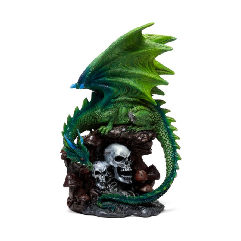 Cauchemar enchanté, esprit émeraude du dragon crâne de la forêt