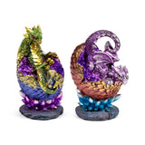 Éléments bébé dragon à couver oeuf en cristal