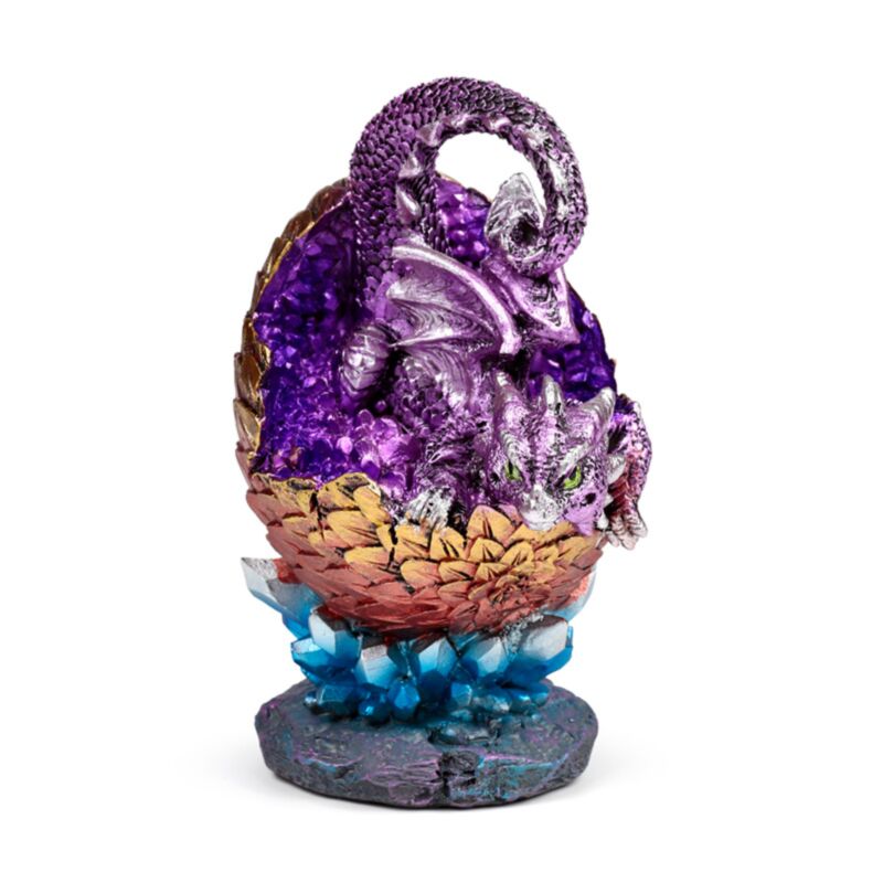 Éléments bébé dragon à couver oeuf en cristal