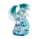Dragon de quartz en cristal à LED, légendes sombres