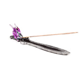Porte-encens mini dragon améthyste Dark Legends