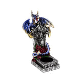 Porte-bougie à thé dragon gardien des légendes sombres