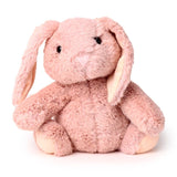 Butoir de porte en peluche lapin rose