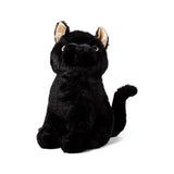 Butoir de porte en peluche chat noir