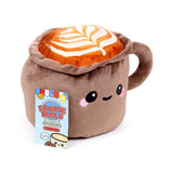Butée de porte en peluche cappuccino Foodiemals