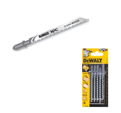 Dewalt dt2205-qz - brzeszczoty pour wyrziniarki - 100 mm - technologie xpc - acier hcs